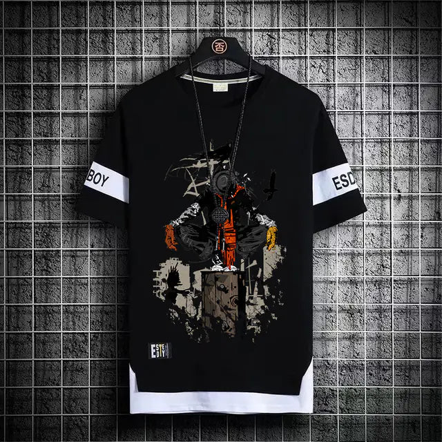 Men's Summer Short Sleeve Graphic T-Shirts - Musttbuy