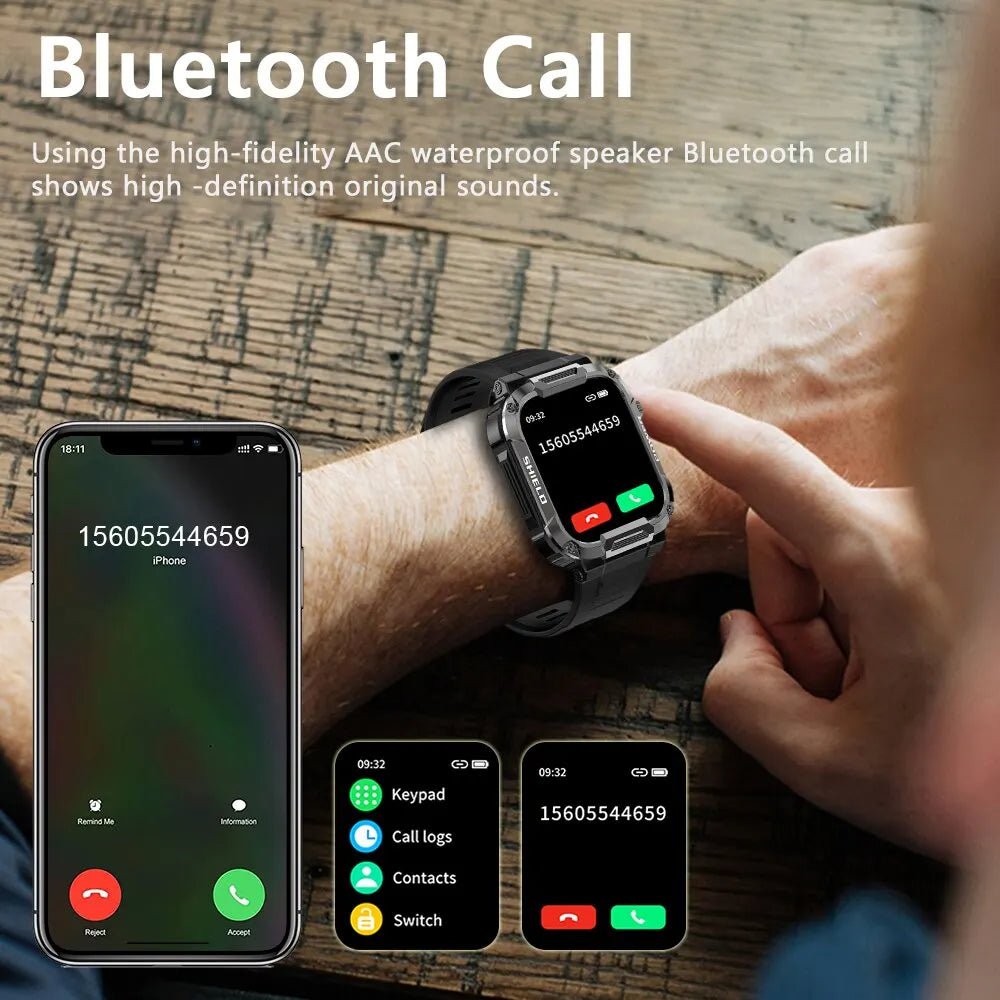 Military Smart Watch - Musttbuy