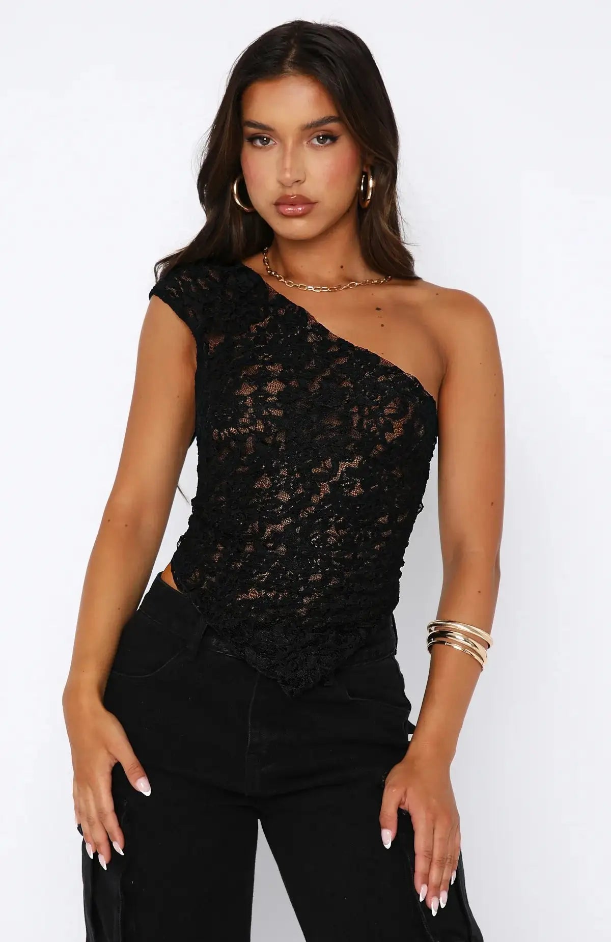 Mirel Diagonal Bloom Top - Musttbuy