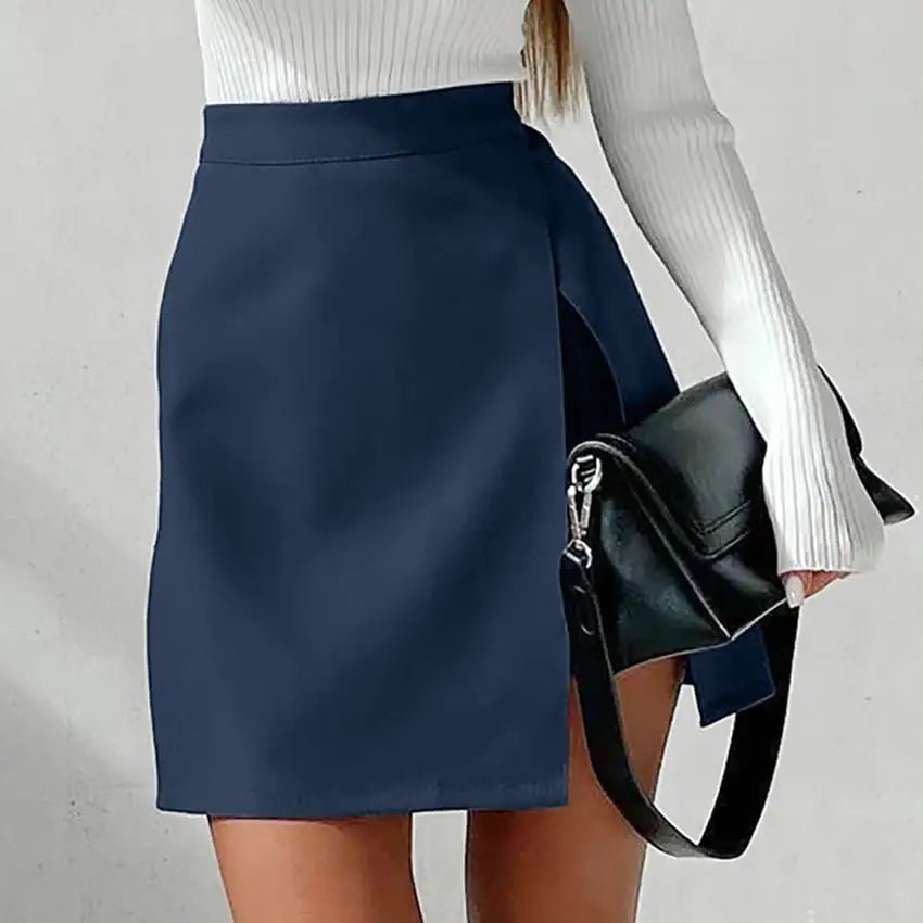 Navi Side - Slit Skirt - Musttbuy