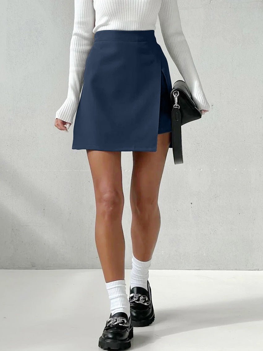 Navi Side - Slit Skirt - Musttbuy
