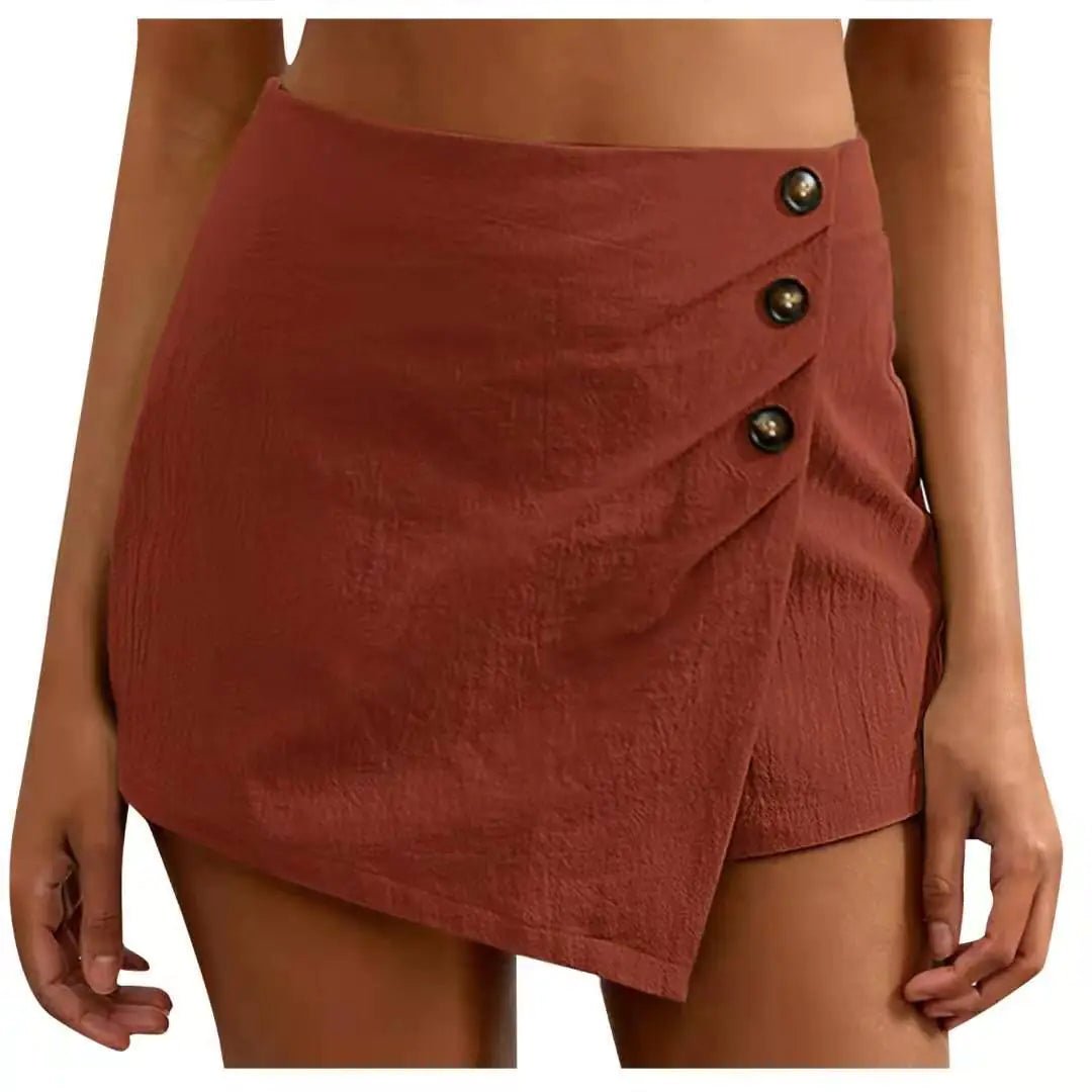 Nuro Button - Wrap Skirt - Musttbuy