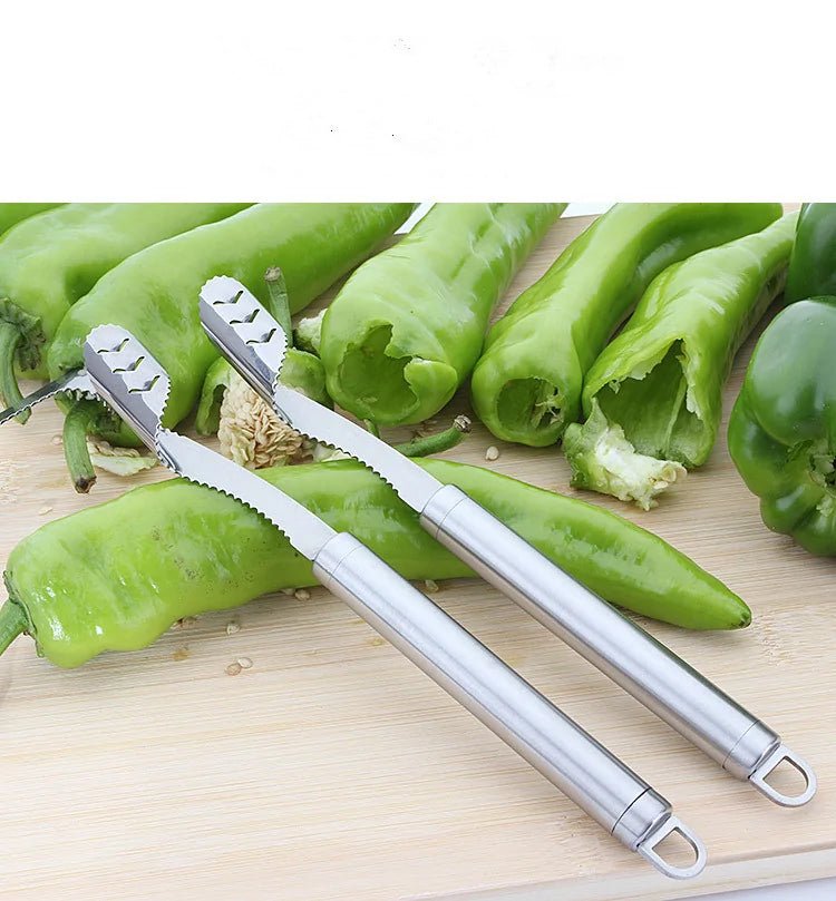 Pepper Corer Tools Stainless Steel - Musttbuy
