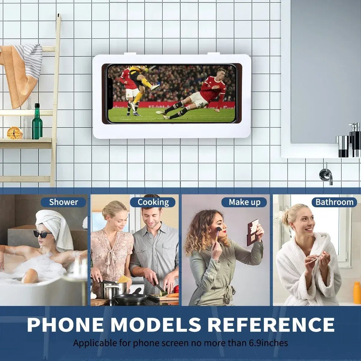 Phone Holder Bathroom Waterproof - Musttbuy