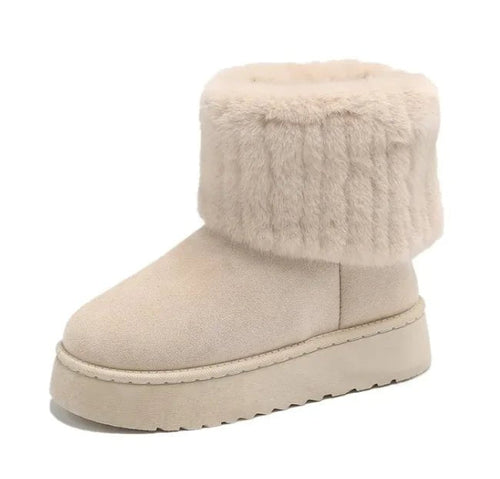 Plush Mid - Tube Snow Boots - Musttbuy