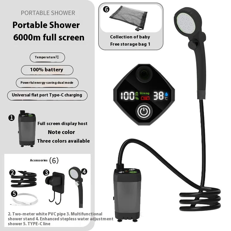 Portable Outdoor Shower - Musttbuy