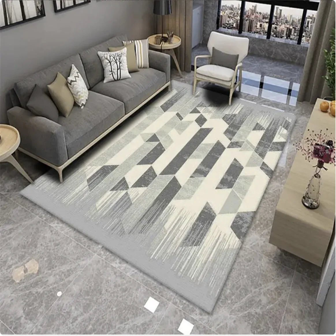 Printed Living Room Carpet - Musttbuy