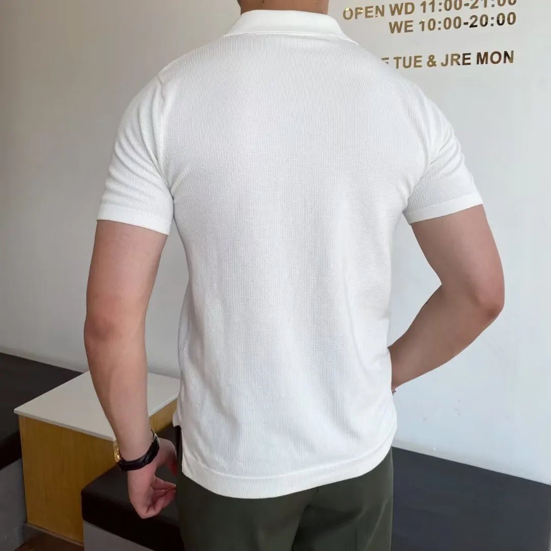 Roux Knit Polo - Musttbuy