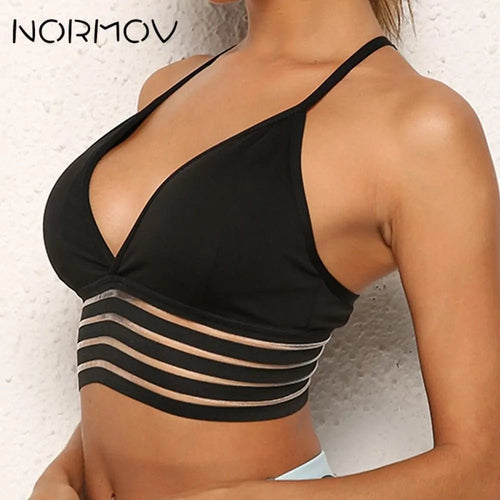 Seamless Breathable Women's Sports Bra Workout Crop Top - Musttbuy
