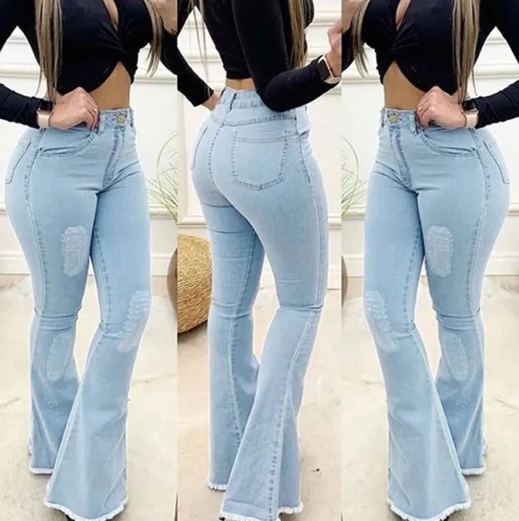 Sexy Slim Flared Jeans - Musttbuy