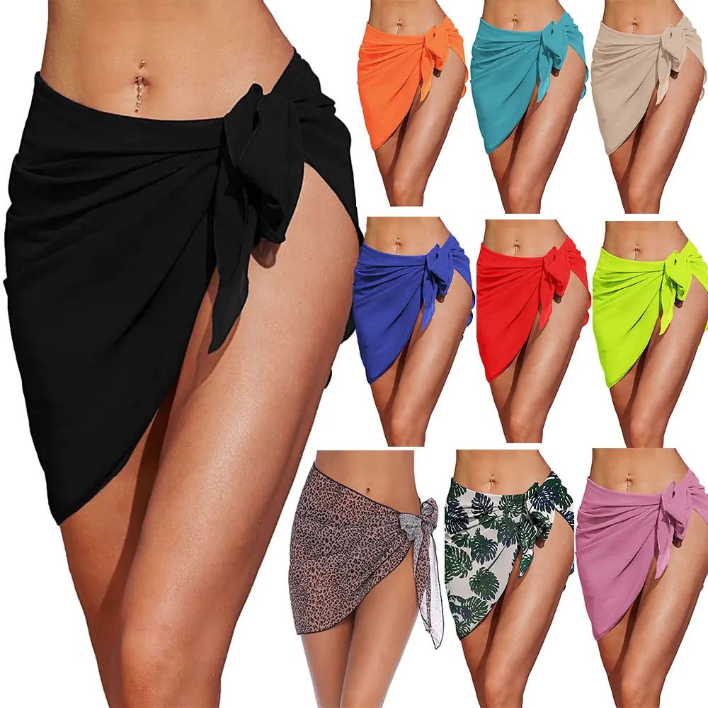 Sheer Chiffon Beach Sarong Wrap - Musttbuy