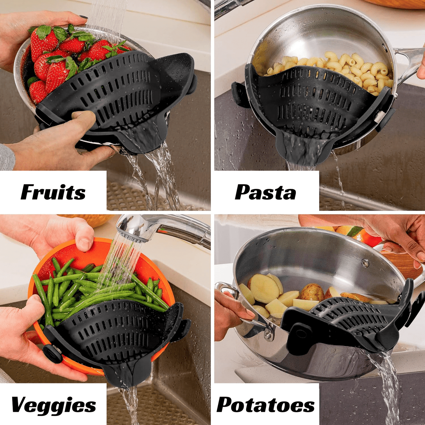 Silicone Pot Strainer - Musttbuy