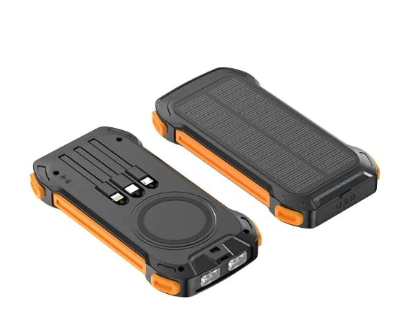Solar Charge Wireless Power Bank - Musttbuy