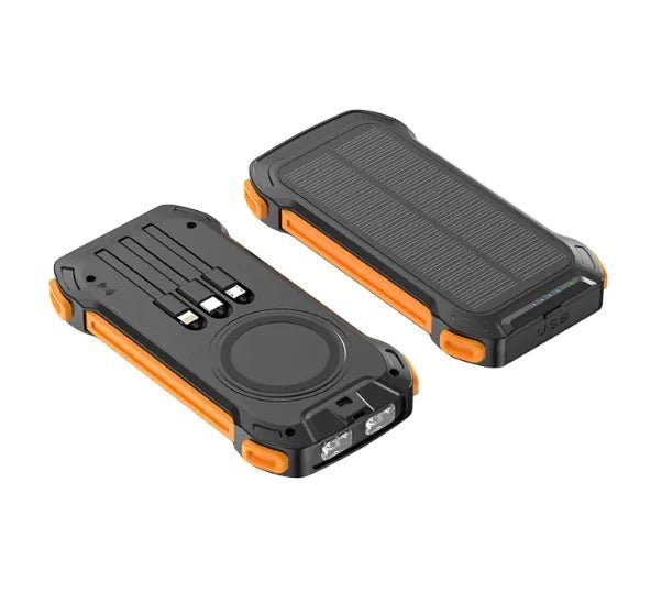 Solar Charge Wireless Power Bank - Musttbuy