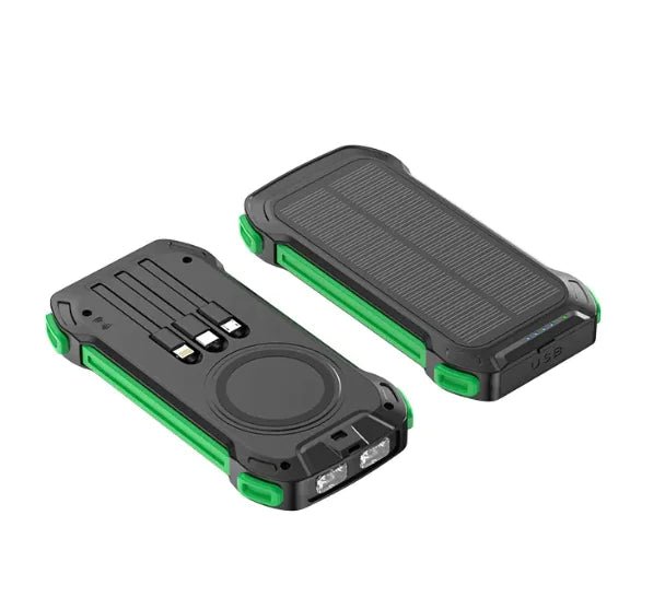 Solar Charge Wireless Power Bank - Musttbuy