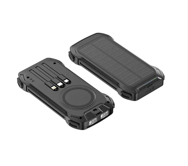 Solar Charge Wireless Power Bank - Musttbuy