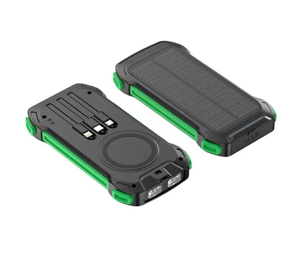 Solar Charge Wireless Power Bank - Musttbuy