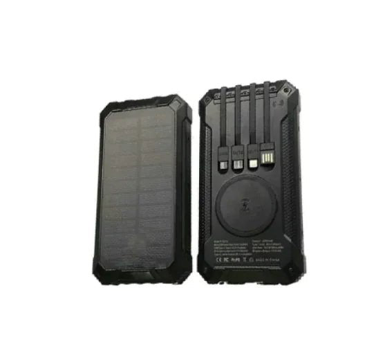 Solar Charge Wireless Power Bank - Musttbuy