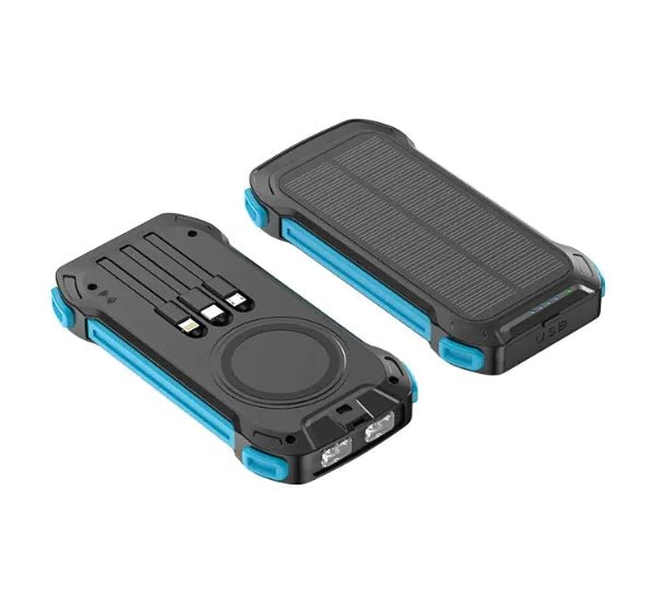Solar Charge Wireless Power Bank - Musttbuy