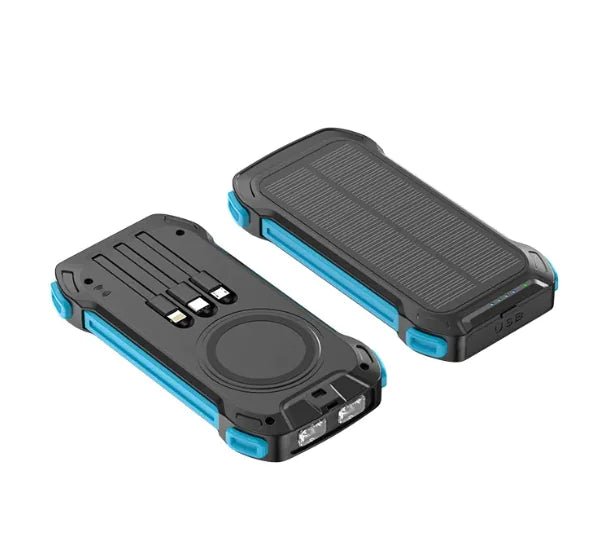 Solar Charge Wireless Power Bank - Musttbuy