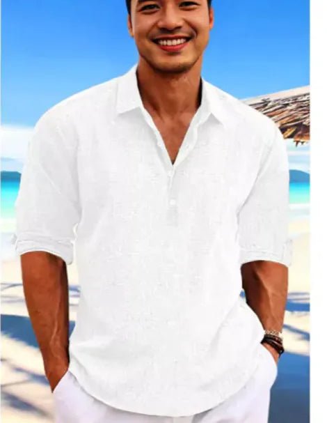 Solaro Linen Shirt - Musttbuy