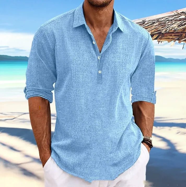 Solaro Linen Shirt - Musttbuy