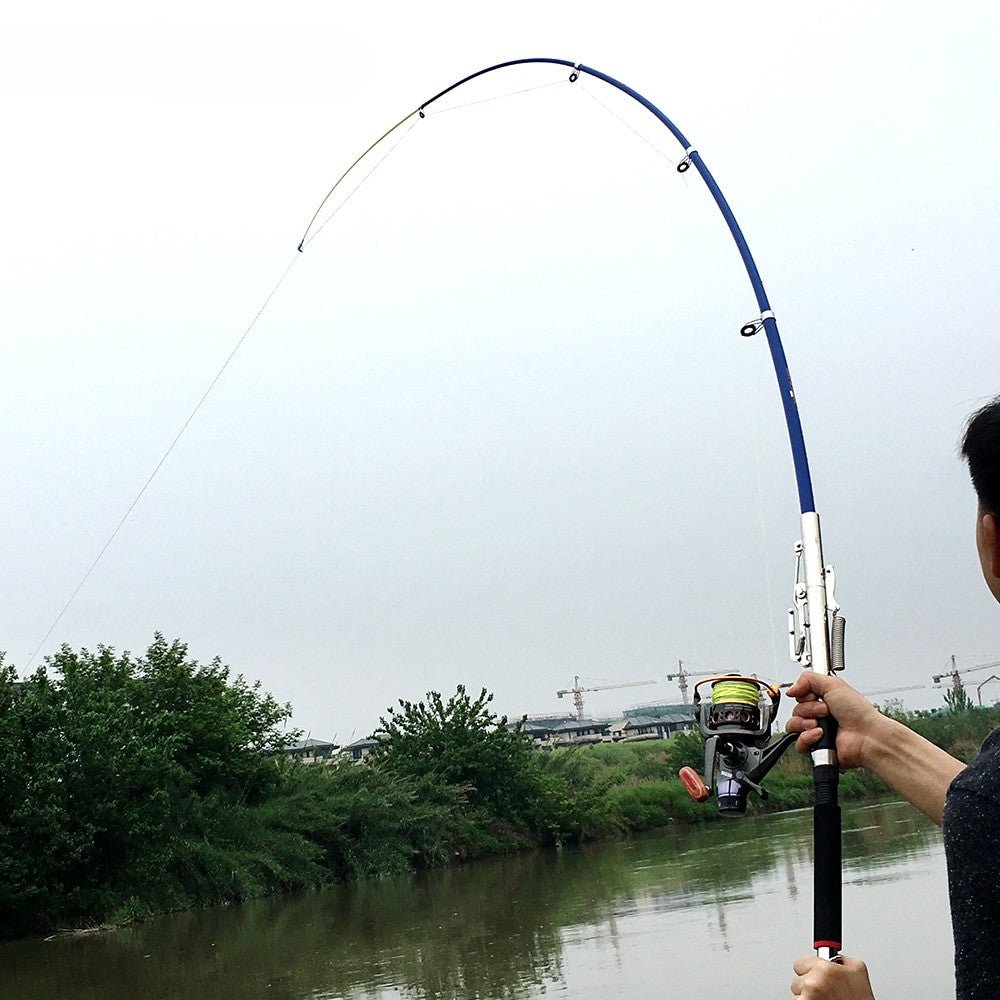 Stainless Steel Automatic Fishing Rod - Musttbuy
