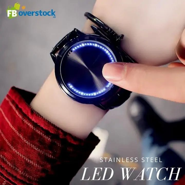 Stainless Steel Led Designer Watch - Musttbuy