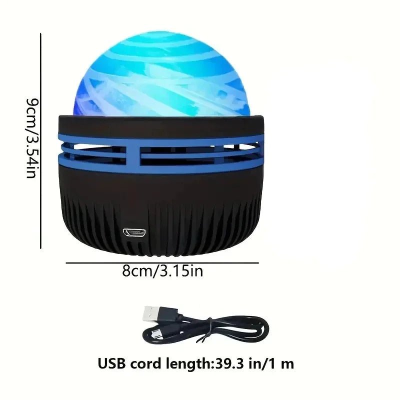 Starry Sky Projection Galaxy USB Bedhead Atmosphere Light - Musttbuy
