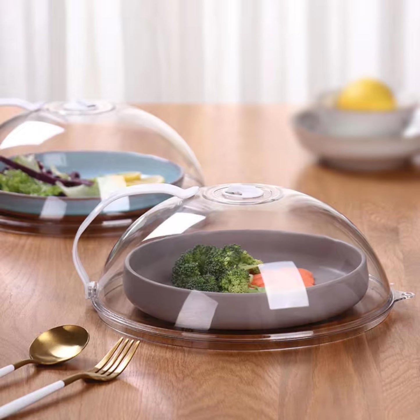 Steam Microwave Cover With Handle - Musttbuy