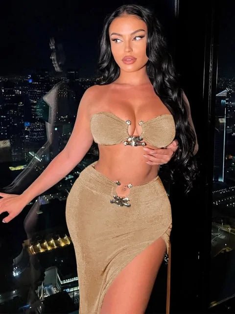 Strapless Crop Tube Top - Musttbuy