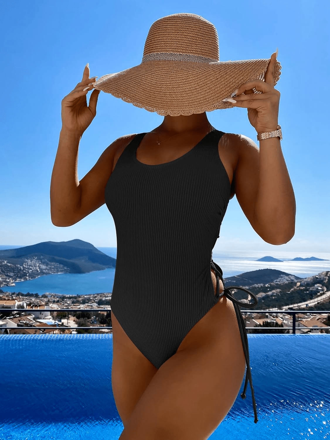 Strappy Swimwear Bikini Set - Musttbuy
