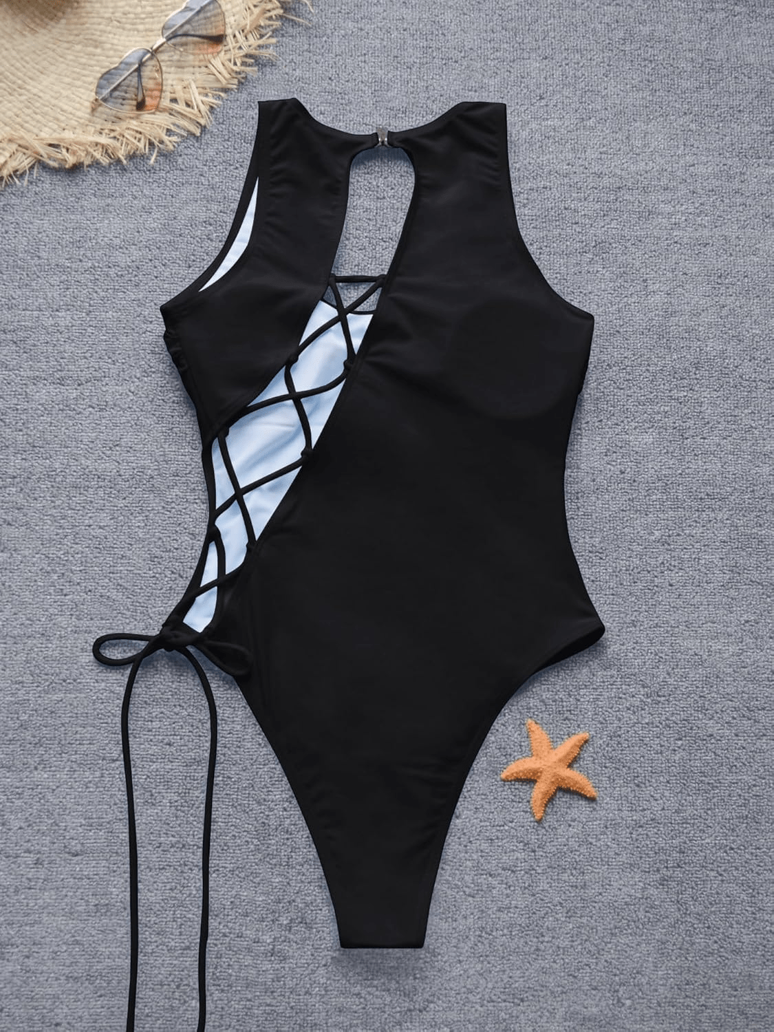 Strappy Swimwear Bikini Set - Musttbuy