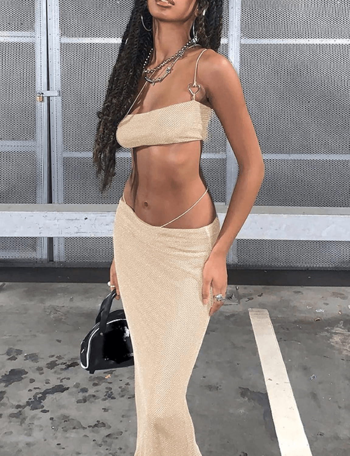 Summer Beach Mesh Two Piece Set - Musttbuy