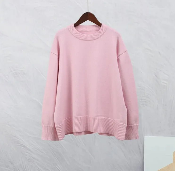 Sweet Crew Neck Sweater - Musttbuy