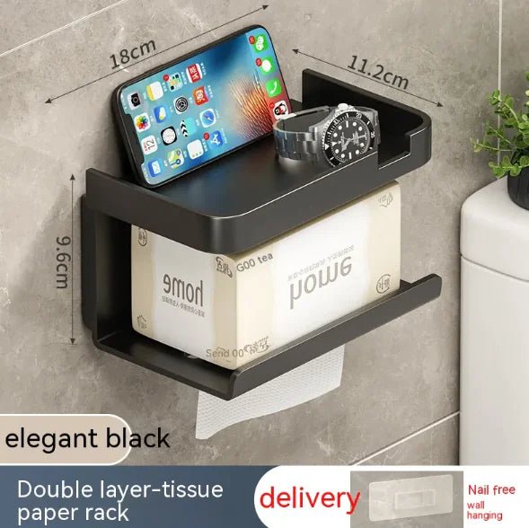 Toilet Tissue Box Wall - mounted Shelves - Musttbuy