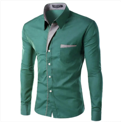 Turey Contrast Shirt - Musttbuy