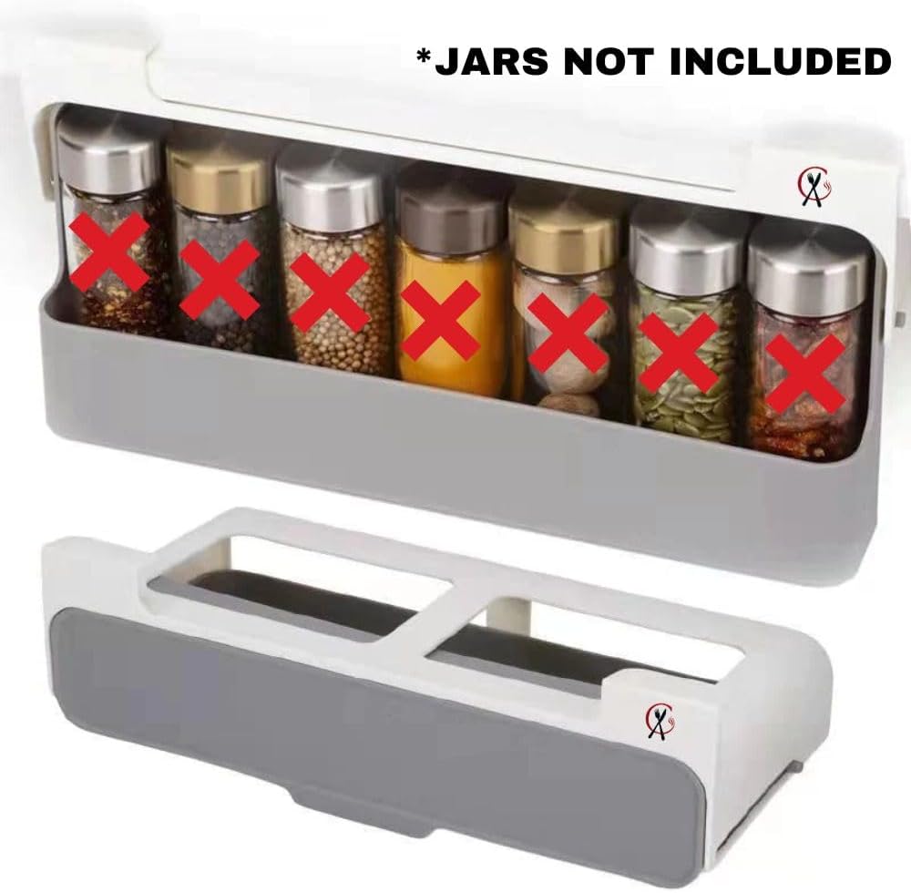 Under Shelf Spice Rack - Musttbuy