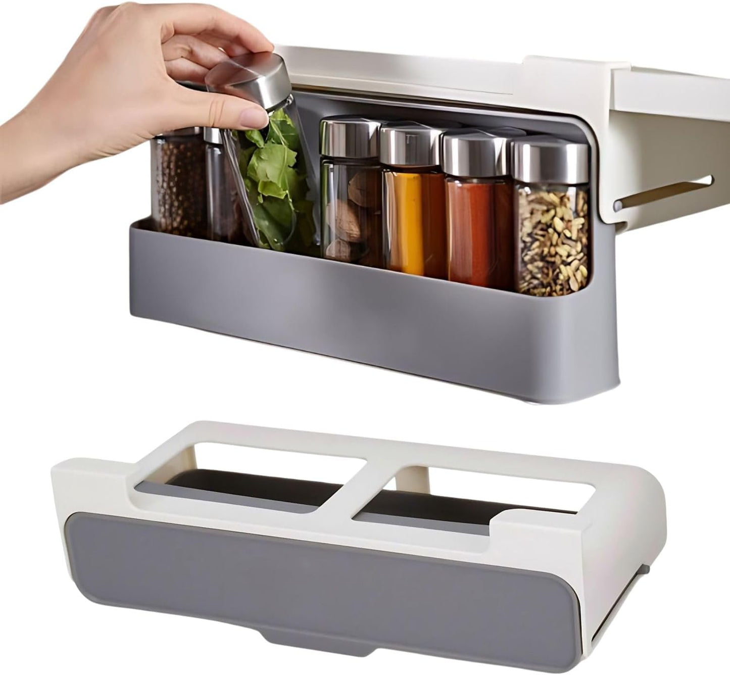 Under Shelf Spice Rack - Musttbuy