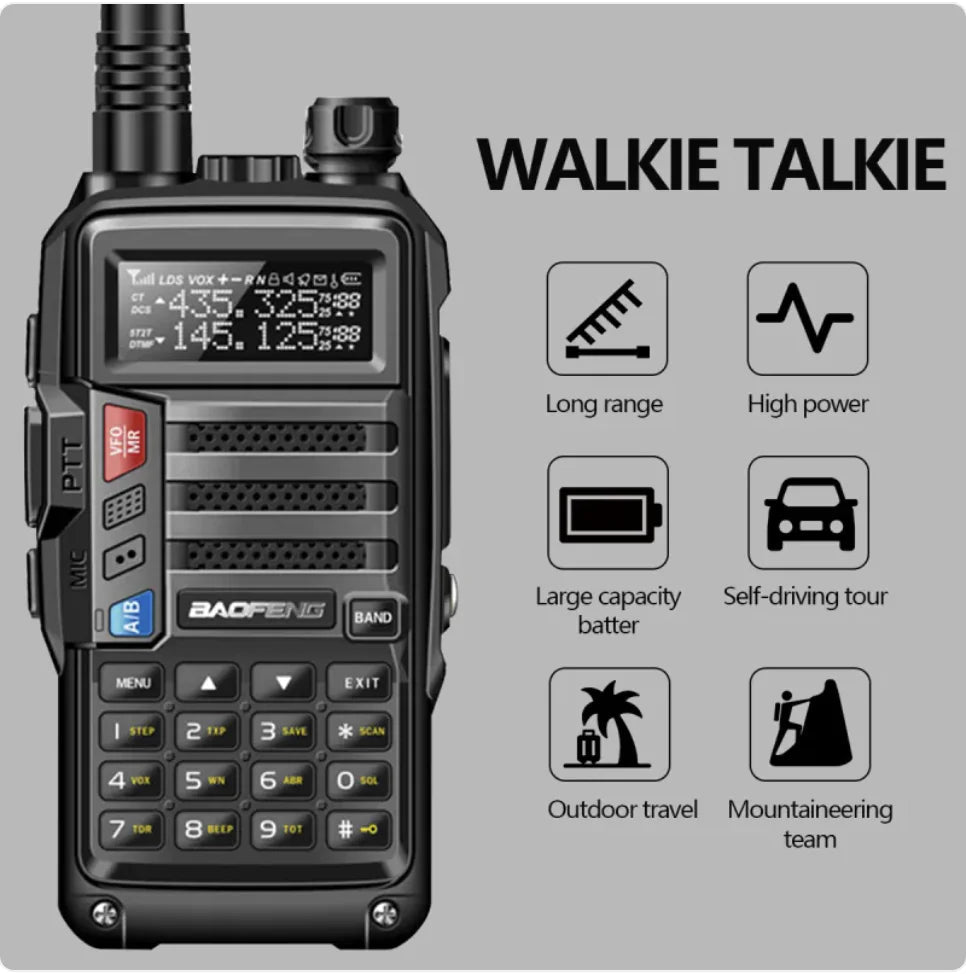 UV10R FM Walkie - Talkie - Musttbuy
