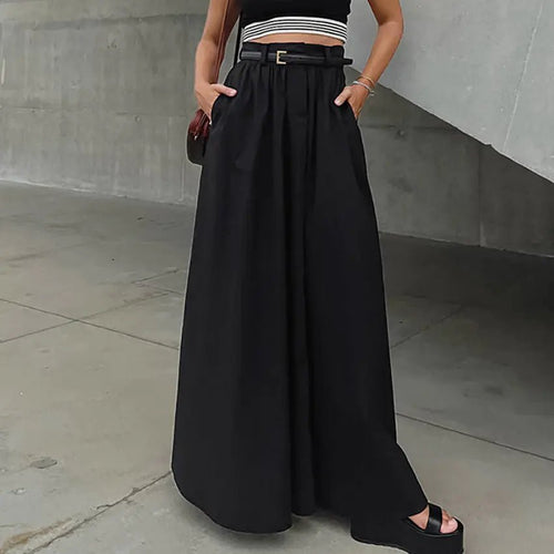 Vera Loose - Fit Belted Skirt - Musttbuy