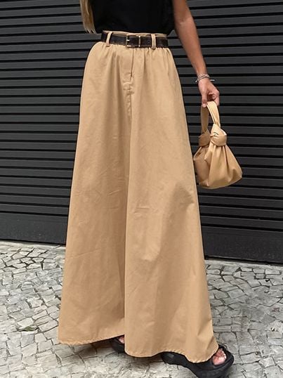 Vera Loose - Fit Belted Skirt - Musttbuy