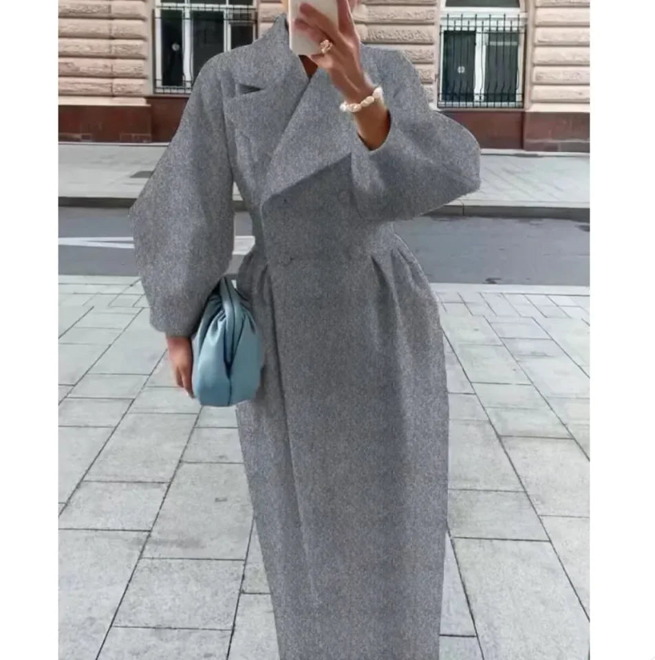 Vintage Lantern Sleeve Lapel Jacket - Musttbuy