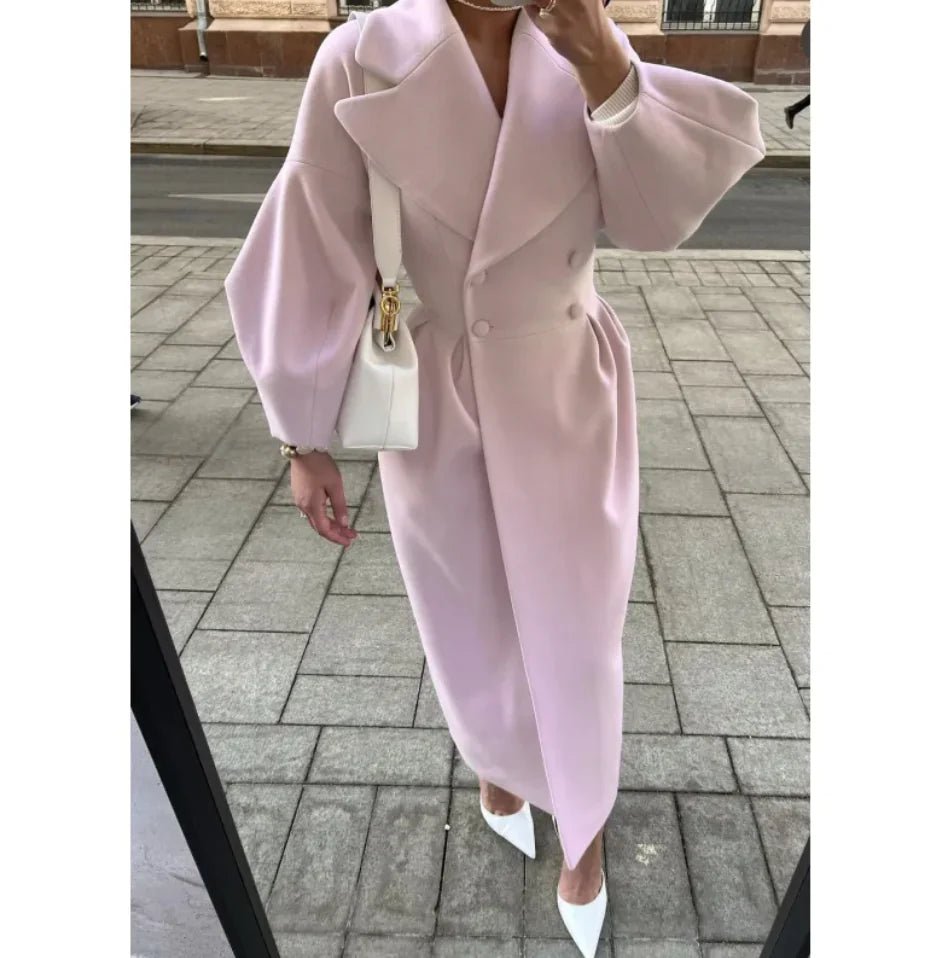 Vintage Lantern Sleeve Lapel Jacket - Musttbuy