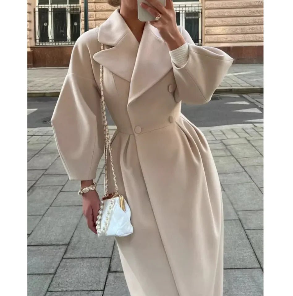 Vintage Lantern Sleeve Lapel Jacket - Musttbuy