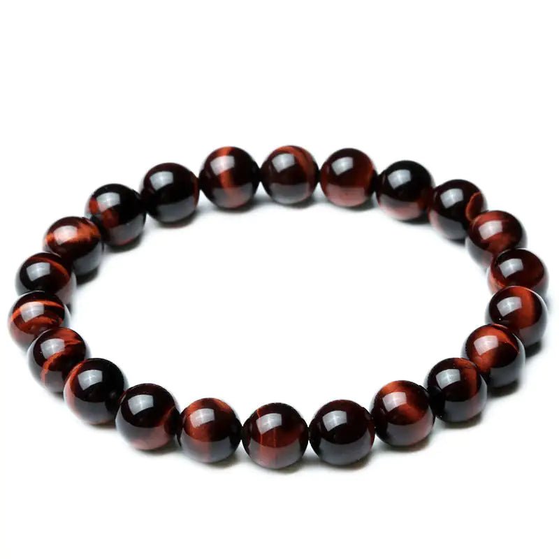 Vintage Style Red Tiger Eye Bracelet 8mm - Musttbuy