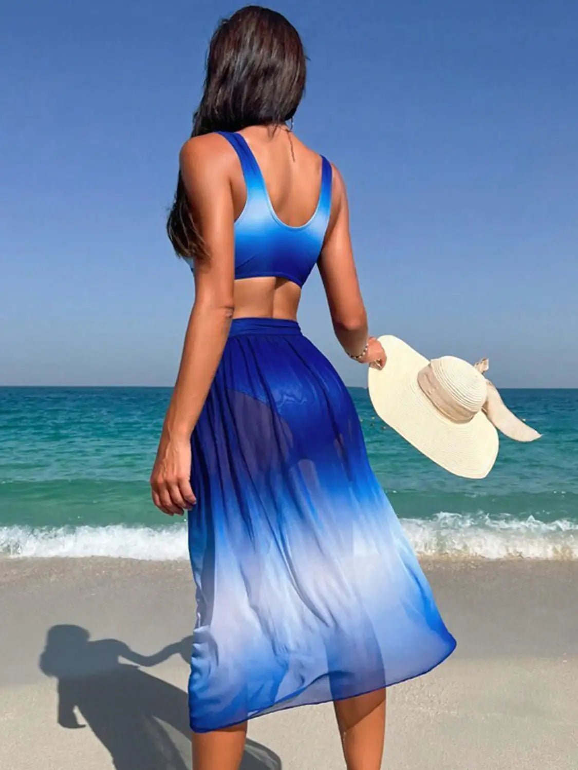 Wide Strap Three - Piece Swimsuit - Musttbuy