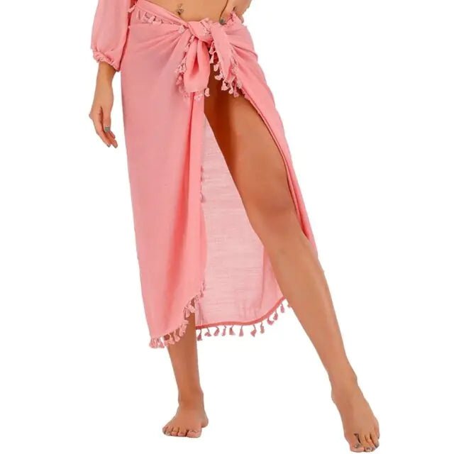 Womens Long Beach Cover Up Sarong - Musttbuy