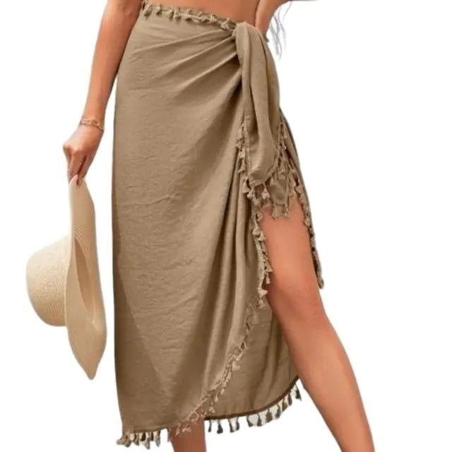 Womens Long Beach Cover Up Sarong - Musttbuy