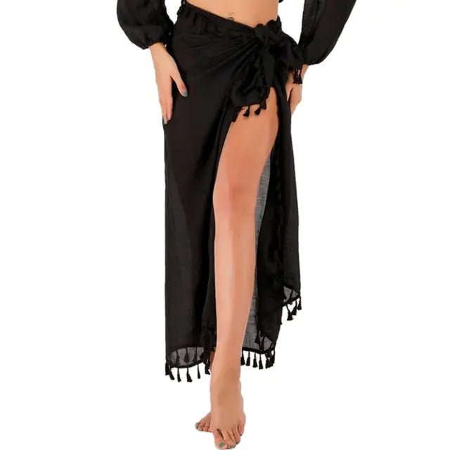 Womens Long Beach Cover Up Sarong - Musttbuy